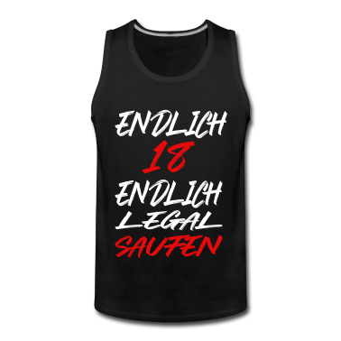 Geschenk zum 18 Tank Top - 18.Geburtstag Geschenkidee Level 18