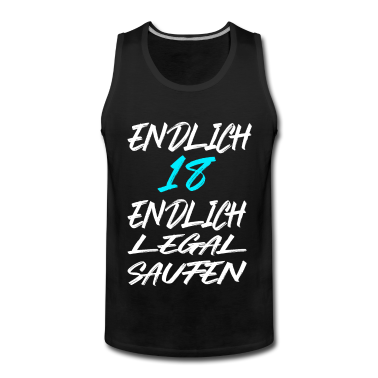 Geschenk zum 18 Tank Top - 18.Geburtstag Geschenkidee Level 18