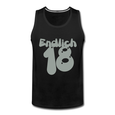 Geschenk zum 18 Tank Top - Endlich 18!