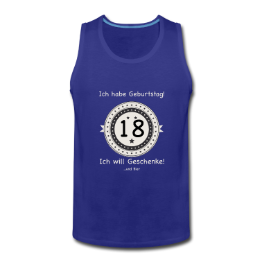 Geschenk zum 18 Tank Top - Ich habe Geburtstag 18