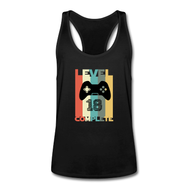 Geschenk zum 18 Tank Top - Level 18 komplett 18. Geburtstagsgeschenk