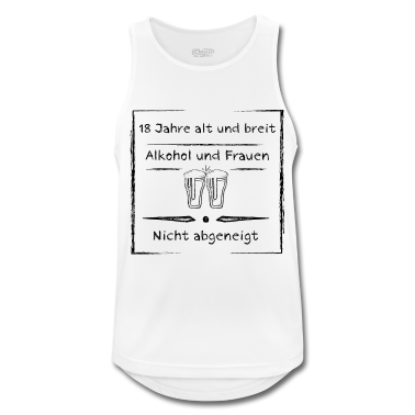 Geschenk zum 18 Tank Top - 18 Jahre alt