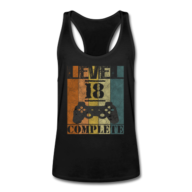 Geschenk zum 18 Tank Top - LEVEL 18 Complete 18. Geburtstag 18 Jahre Vintage
