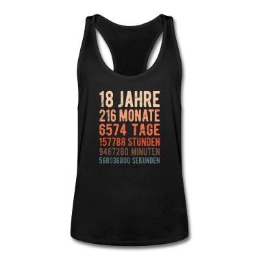Geschenk zum 18 Tank Top - 18. Geburtstag - 18 Jahre