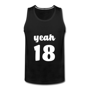 Geschenk zum 18 Tank Top - Yeah 18