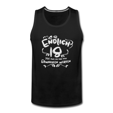 Geschenk zum 18 Tank Top - Endlich 18