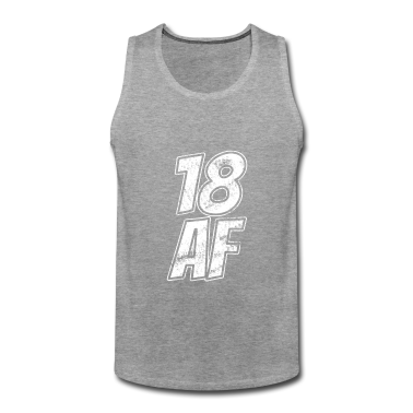 Geschenk zum 18 Tank Top - 18. Geburtstagsgeschenk - 18 AF