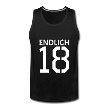 Geschenk zum 18 Tank Top - Endlich 18