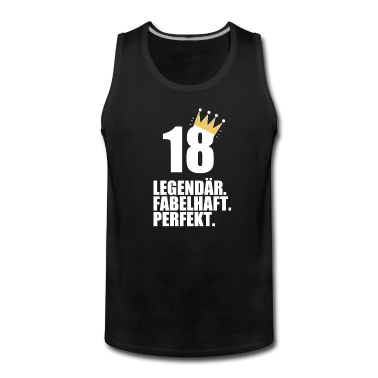 Geschenk zum 18 Tank Top - 18. Geburtstag Geschenk
