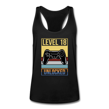 Geschenk zum 18 Tank Top - 18. Geburtstag Birthday 2003 Gaming Level 18