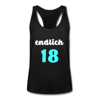 Geschenk zum 18 Tank Top - Endlich 18