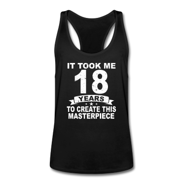 Geschenk zum 18 Tank Top - 18 Jahre Birthday 18 Geburtstag Geschenk 18 Jahre