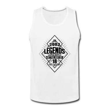 Geschenk zum 18 Tank Top - Geschenkideen zum 18. Geburtstag Volljährig
