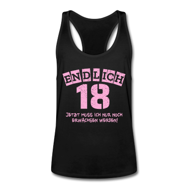 Geschenk zum 18 Tank Top - 18. Geburtstag Geschenk lustig cooler Spruch 18