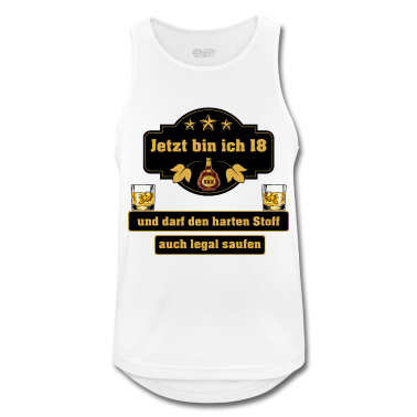 Geschenk zum 18 Tank Top - 18. Geburtstag Geburtstagsgeschenk 18 Jahre alt