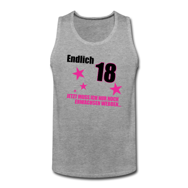 Geschenk zum 18 Tank Top - 18. Geburtstag Geschenk