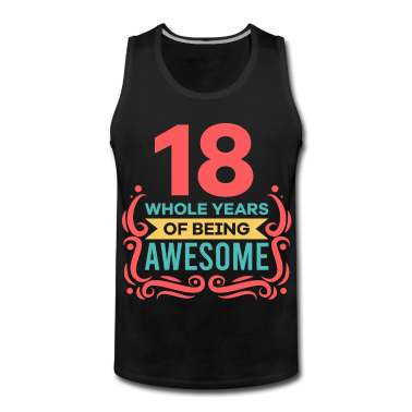 Geschenk zum 18 Tank Top - 18. Geburtstag
