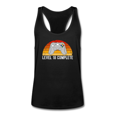 Geschenk zum 18 Tank Top - 18. Geburtstag Level 18 Complete