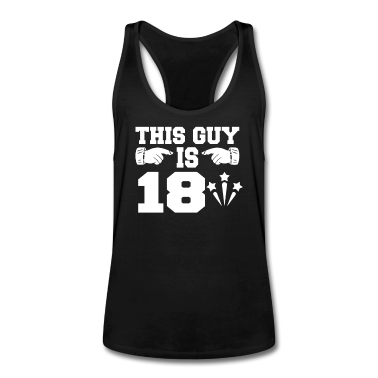 Geschenk zum 18 Tank Top - 18 Jahre 18 Geburtstag Geschenk