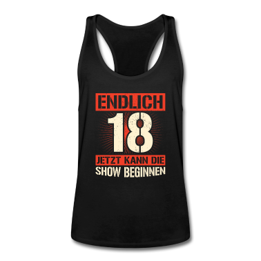 Geschenk zum 18 Tank Top - Endlich 18 Geburtstag Geschenk 18 Jahre