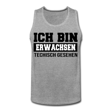 Geschenk zum 18 Tank Top - 18 Jahre 18 Geburtstag Geschenk