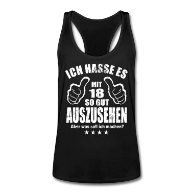 Geschenk zum 18 Tank Top - 18. Geburtstag 18 Jahre Teenager Geschenk