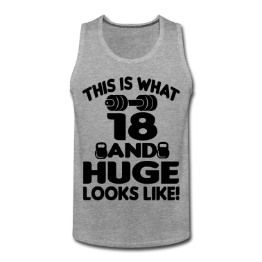 Geschenk zum 18 Tank Top - 18 Jahre 18 Geburtstag Geschenk