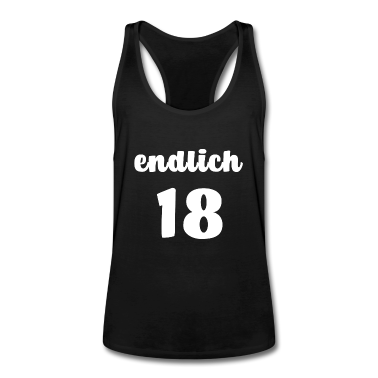 Geschenk zum 18 Tank Top - Endlich 18