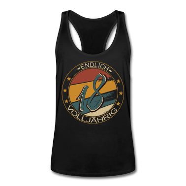 Geschenk zum 18 Tank Top - Endlich 18! Volljährig 18. Geburtstag Geschenk
