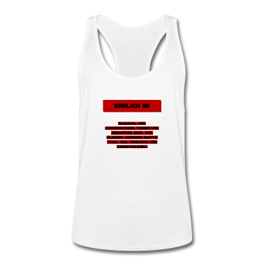 Geschenk zum 18 Tank Top - Endlich 18!