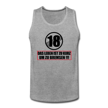 Geschenk zum 18 Tank Top - 18. Geburtstag Geschenk