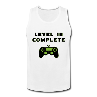 Geschenk zum 18 Tank Top - Level 18 Complete Geburtstagsgeschenk zum 18.