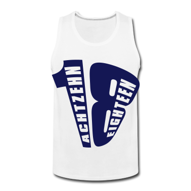 Geschenk zum 18 Tank Top - 18. Geburtstag Achtzehn