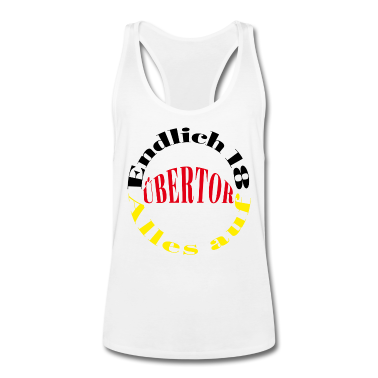 Geschenk zum 18 Tank Top - Endlich 18 Alles auf Übertor