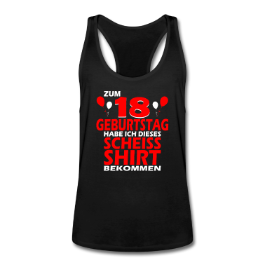 Geschenk zum 18 Tank Top - 18 Jahre Lustiges 18 Geburtstag Birthday Geschenk