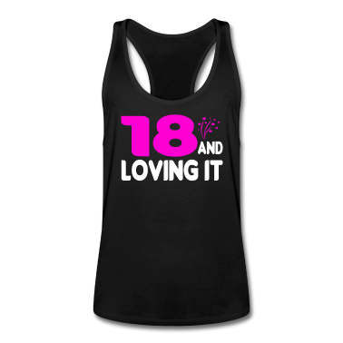 Geschenk zum 18 Tank Top - 18 Jahre 18 Geburtstag Geschenk