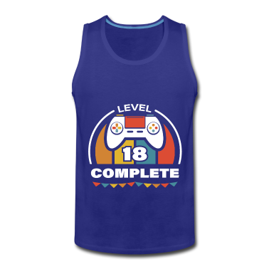Geschenk zum 18 Tank Top - Level 18 Complete / 18.Geburtstag