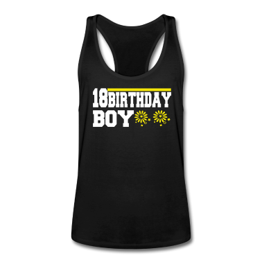 Geschenk zum 18 Tank Top - 18 Jahre 18 Geburtstag Geschenk