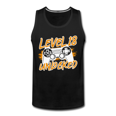 Geschenk zum 18 Tank Top - Level 18 Complete 18 Geburtstag 18 Jahre Geschenk
