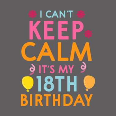 Motiv Ich Kann Mich Nicht Beruhigen, Es Ist Mein 18.