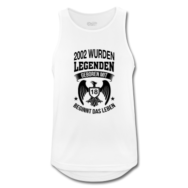 Geschenk zum 18 Tank Top - Mit 18 beginnt das Leben