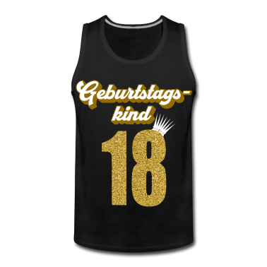 Geschenk zum 18 Tank Top - 18. Geburtstag 18 Jahre 18er Geburtstagskind