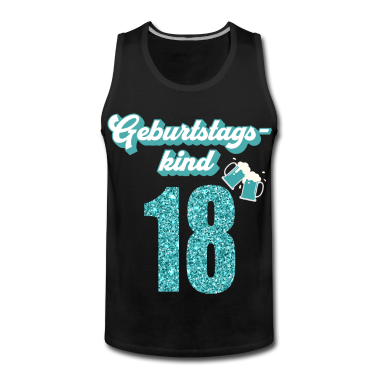 Geschenk zum 18 Tank Top - 18. Geburtstag 18 Jahre 18er Geburtstagskind