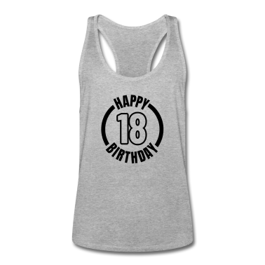 Geschenk zum 18 Tank Top - Happy Birthday 18