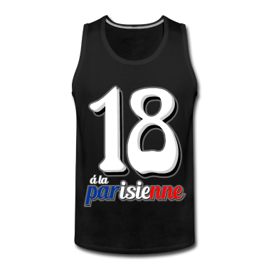 Geschenk zum 18 Tank Top - 18 a la parisienne Geschenk zum 18. Geburtstag