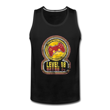Geschenk zum 18 Tank Top - 18. Geburtstag Geschenk - 18 Jahre alt - Level 18