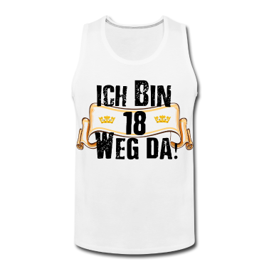Geschenk zum 18 Tank Top - 18. Geburtstag Ich bin 18 Jahre Bestes Geschenk