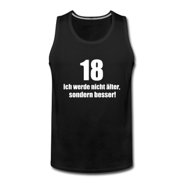 Geschenk zum 18 Tank Top - 18. Geburtstag Geschenk
