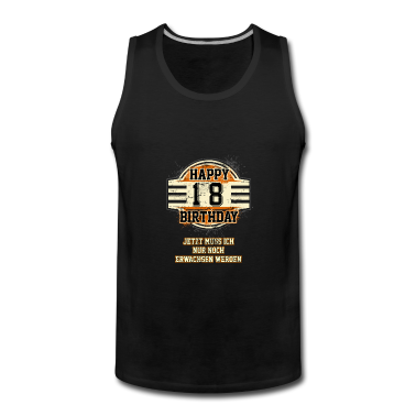 Geschenk zum 18 Tank Top - 18 Jahre18 erwachsen - 2002 18 Geburtstag