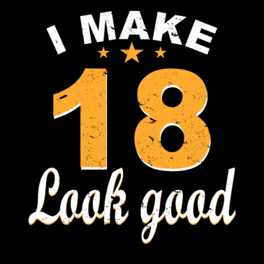 Motiv 18 Jahre 18 Geburtstag Geschenk Jubiläum Birthday